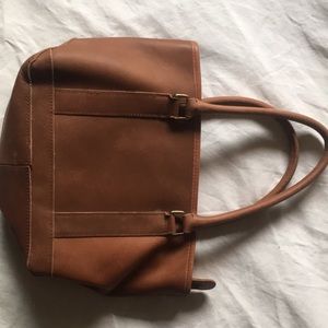 LLBean leather handbag